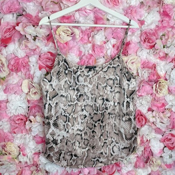 Dynamite Snakeskin Print Cami Size M - Picture 2 of 7
